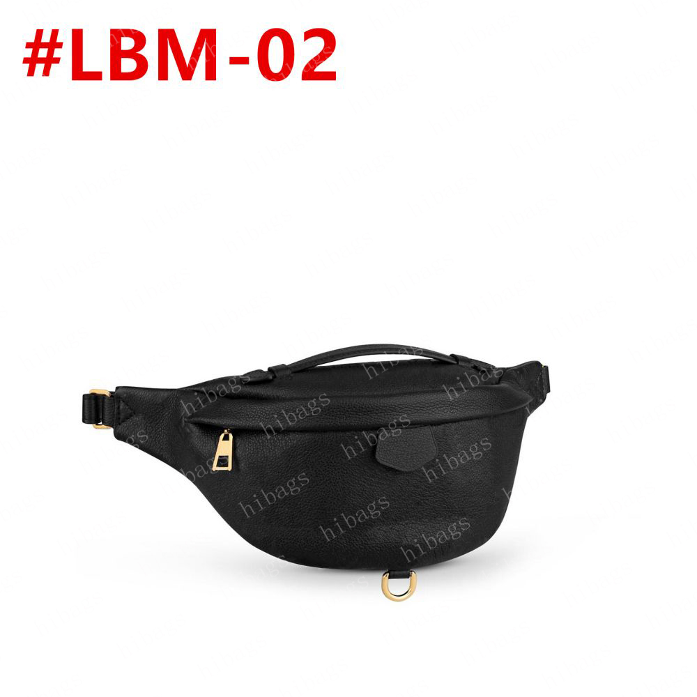 2023 Bumbag Waist Bag Mens Fannypack Brown Flower Leather Crossbody Purses Mensageiro Men Men Leather Clutch Hand Wallet 43644 44812 #LMB-01