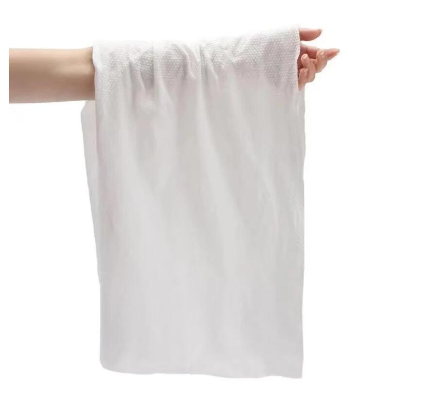 Grande serviette de bain jetable épaisse serviette comprimée voyage à séchage rapide voyage de serviette de douche essentielle à la douche lavable coton