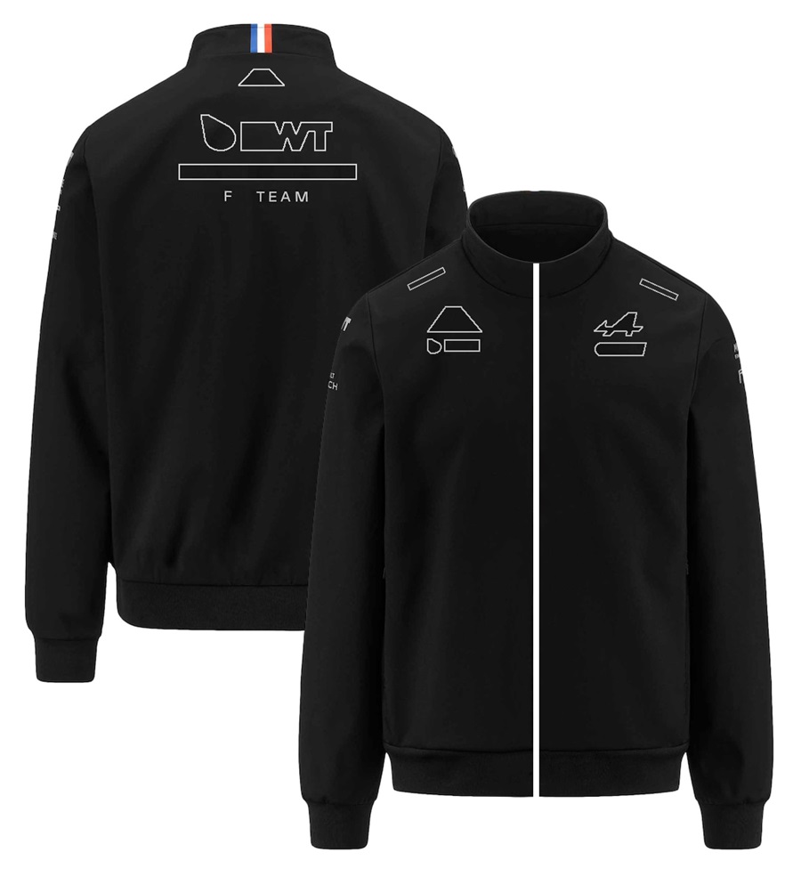 2023 Nieuwe F1-jas Formule 1 Team Ritsjacks met capuchon Lente Herfst Outdoor Extreme Sports Fashion Sweatshirt Jersey