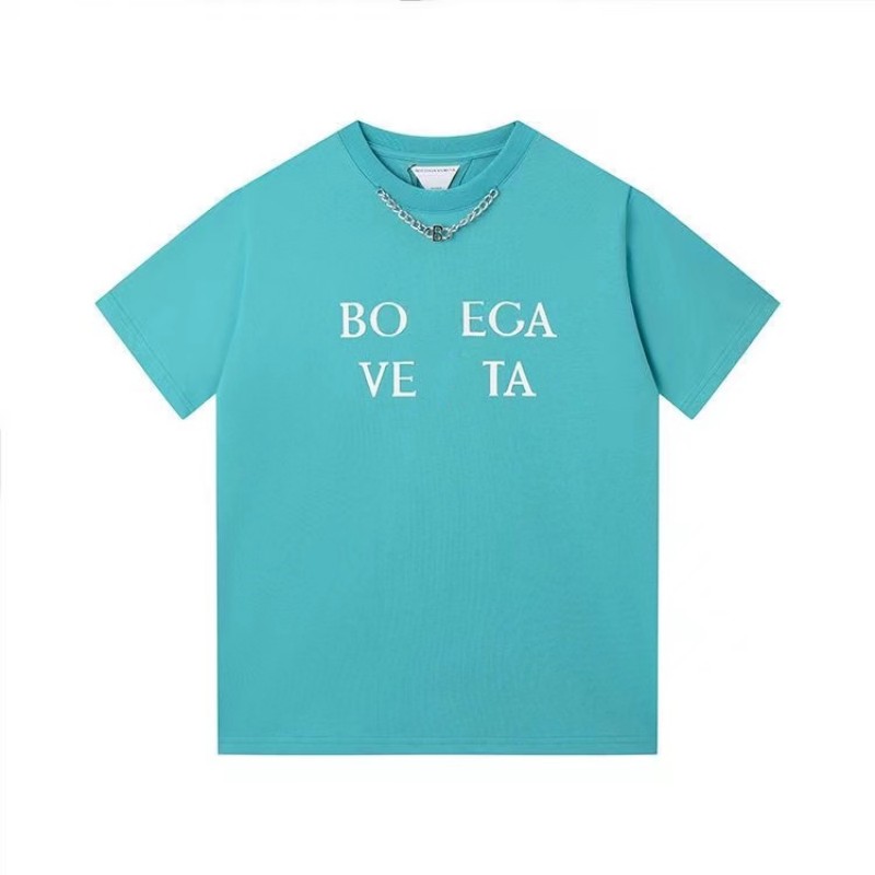 Nya herrar t skjortor designer B Letter Printing Short Sleeve Pure Cotton Casual Sports Shirt Fashionable Street Holiday Lovers '297s