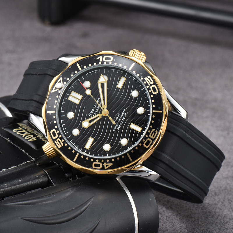 Omeg Relojes de pulsera para hombres 2023 Nuevos relojes para hombre Todo el dial Trabajo Maquinaria automática Reloj Top Brand Cronógrafo Reloj Hombres Moda M339F