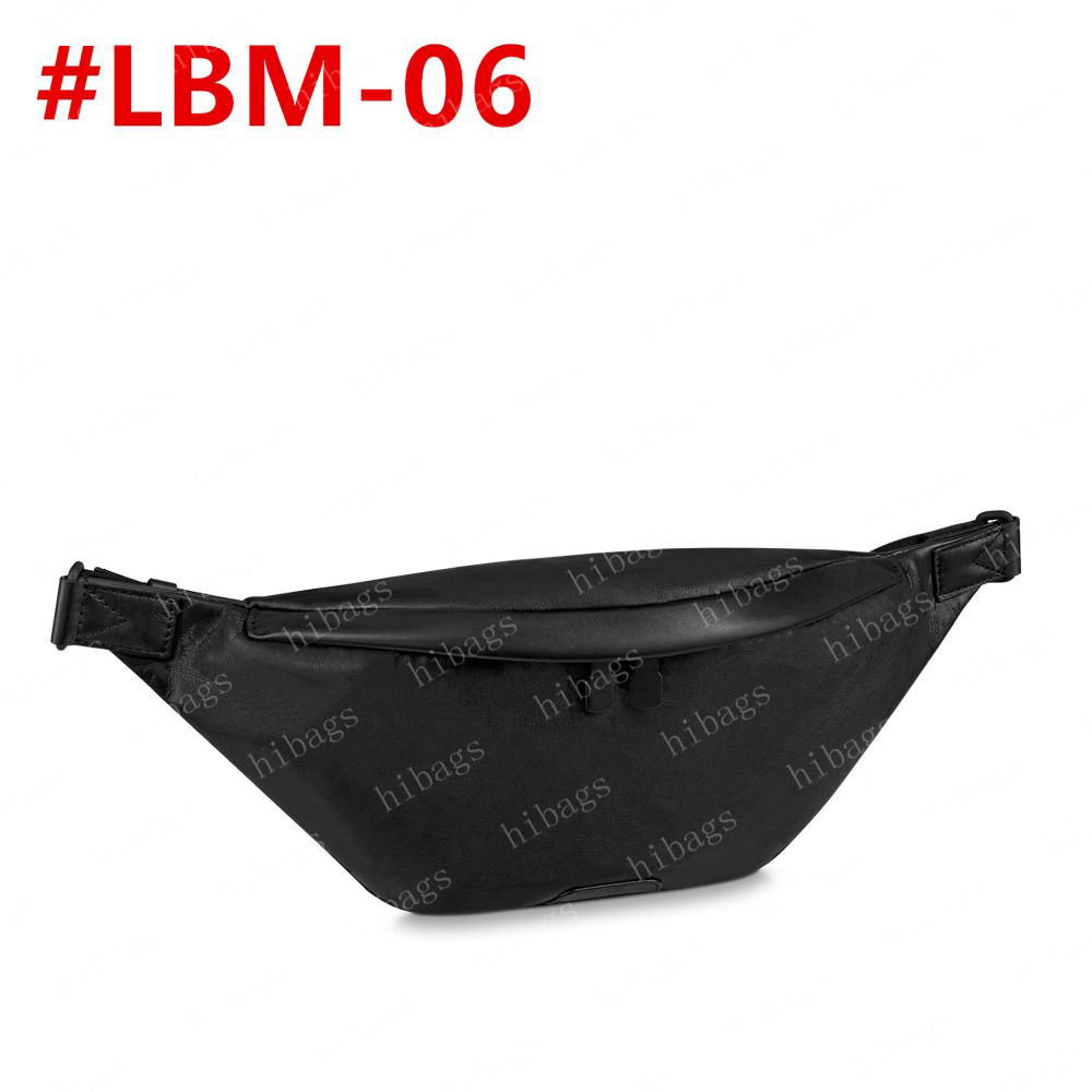 2023 BUMBAG WASK TABE MSIE MSINE FANYPACK BRĄZOWY KLUKATOWY Crossbody Torebki Messenger Men skórzane sprzęgło torebki mody 43644 44812 #LMB-01