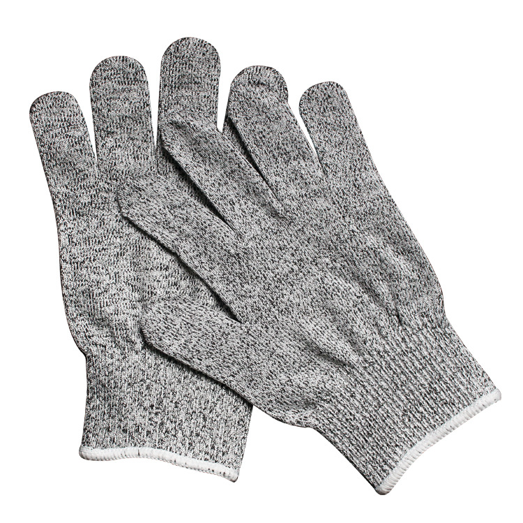 Veiligheid Anti gesneden resistente handschoenen Cut Proof Stab Resistant Metal Mesh Butcher Handelaar Handelaar Food Grade Level 5 keukengereedschap
