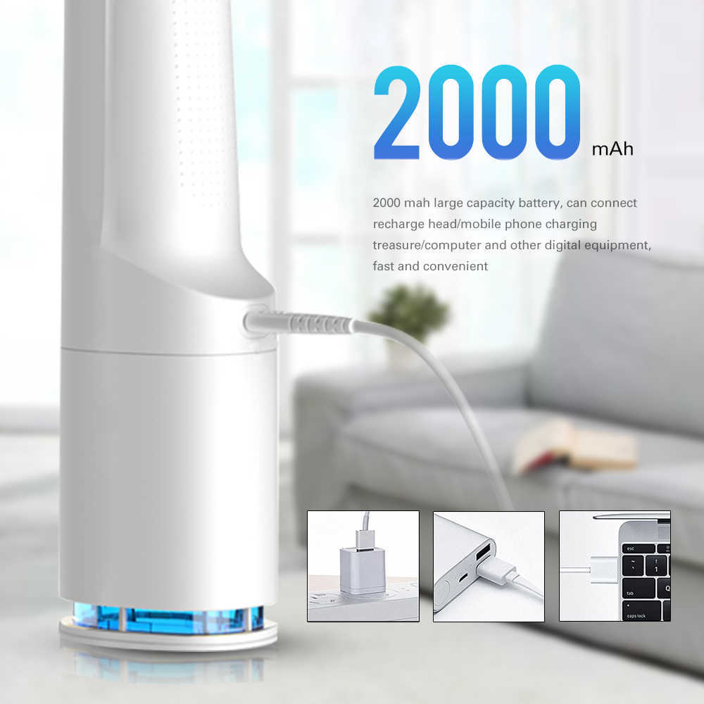 Azdent Oral Irrigator 4 Modi USB Oplaadbaar water Dental Flosser Draadloos draagbare elektrische tanden Reiniger 280 ml Watertank 230202