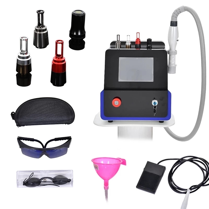 Laser Machine Portable Picosecond Tattoo Removal Laser-machine Permanent Painless Effetct Q-Switch ND Yag Micro Unisex For Salon
