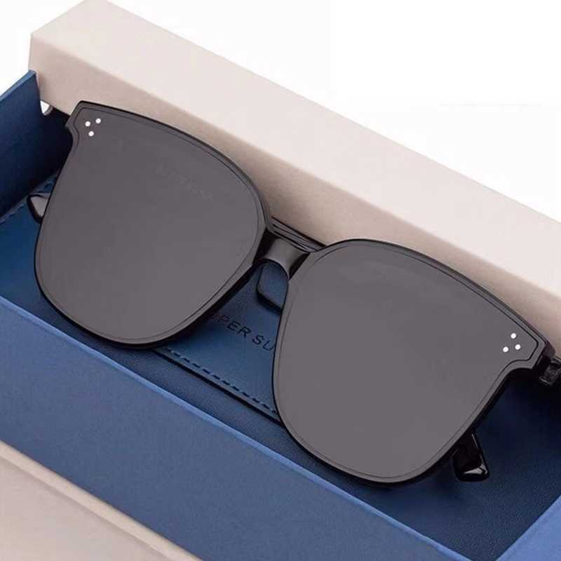 Sunglasses Korean Unisex Gentle Polarized Sunglasses for Men Driving Frame Sunglasses Eyewear G221215