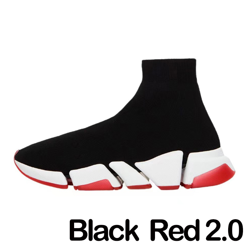 Designer Paris Sock Running Shoes Para Mim Mulheres Preto Branco Vermelho Respirável Tênis Corrida Corredores Sapatos Esportes Sneaker Outdoor Caminhada Tamanho 36-47