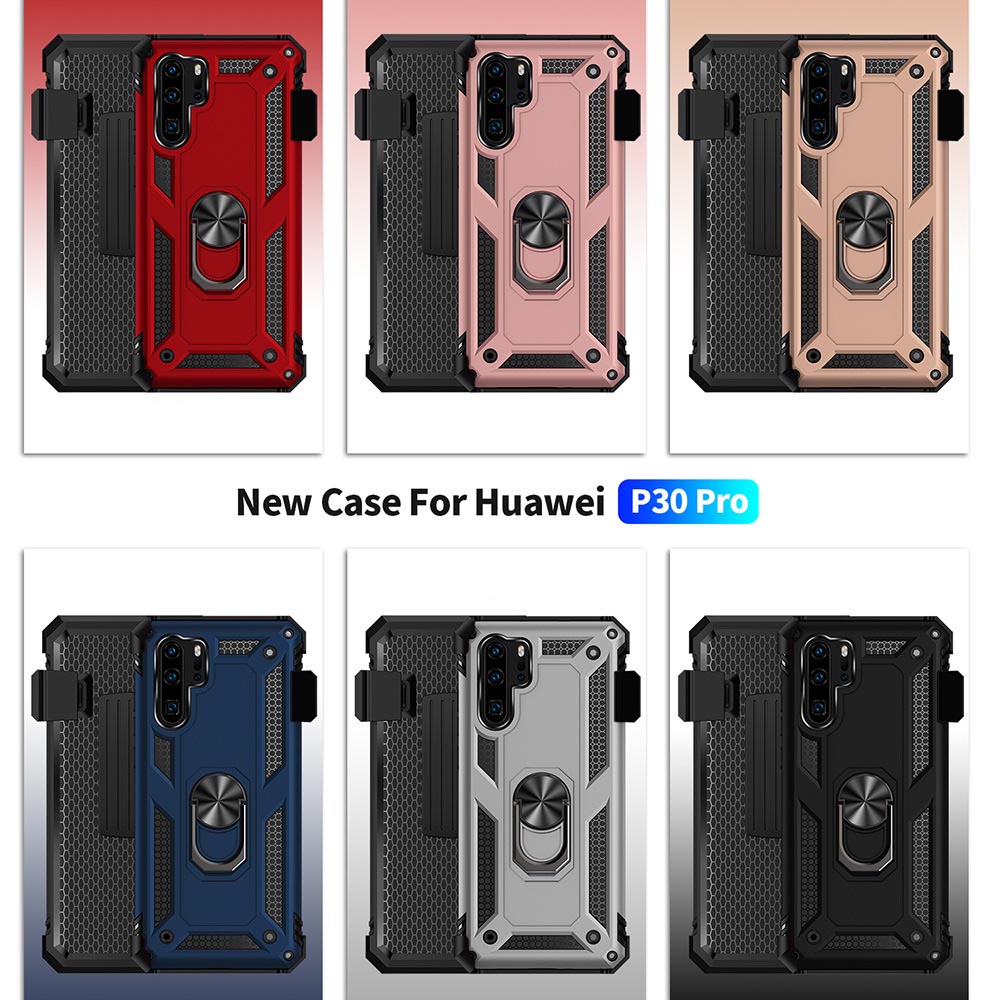 Shockproof Armor Holsters Case For Samsung S22 Ultra Plus iPhone 14 pro max XS With Clip Magnetic Ring Holder Cover