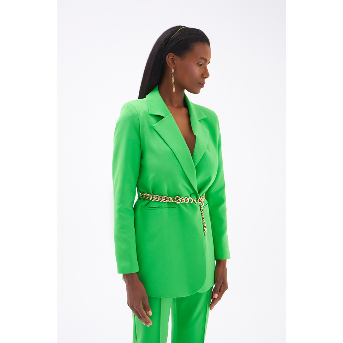 Spring Celebrity Green Women Pants Suits Slim Fit Mother Of The Bride Suit Evening Party Blazer Guest Wear 