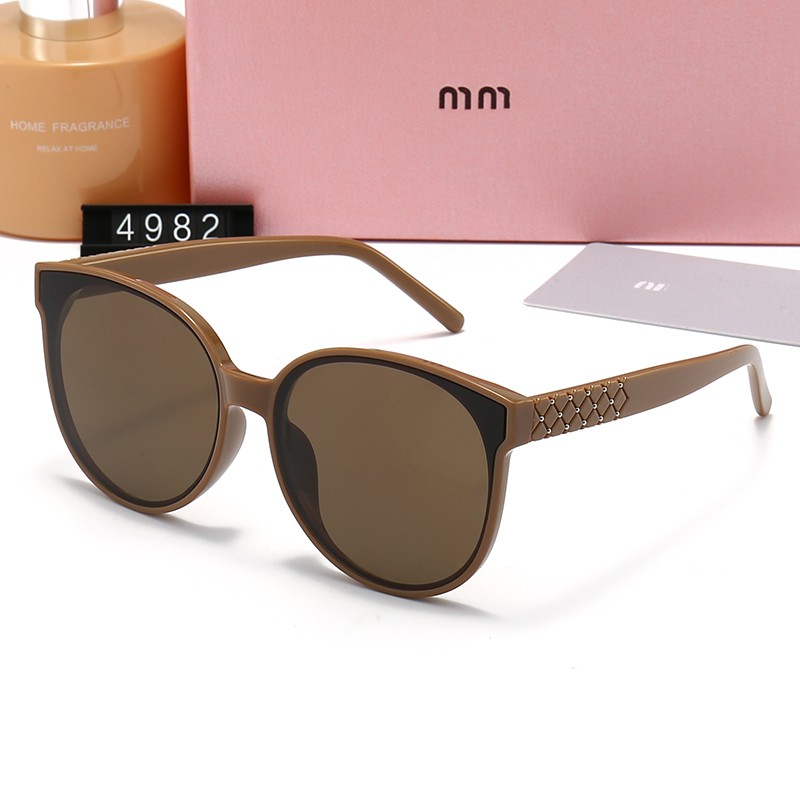 Lunettes de soleil de concepteur pour hommes femmes rétro lunettes polarisantes nuances extérieures PC cadre mode classique dame lunettes de soleil miroirs 5 C288y