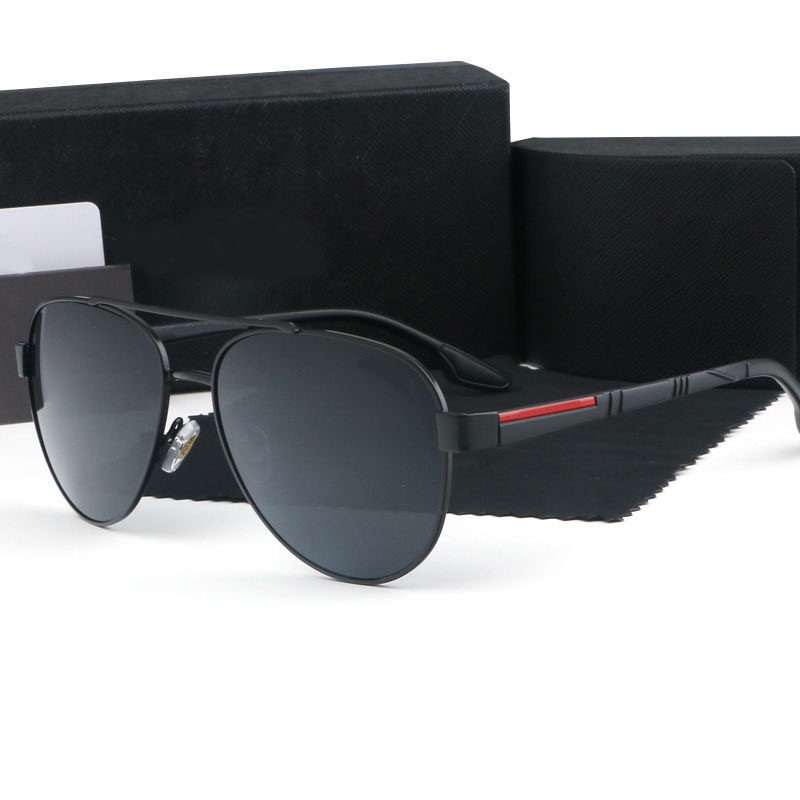 Belles lunettes de soleil de créateur classiques pour hommes lunettes rétro colorées lunettes de voyage sonnenbrille mode monture en métal multicolore w266h