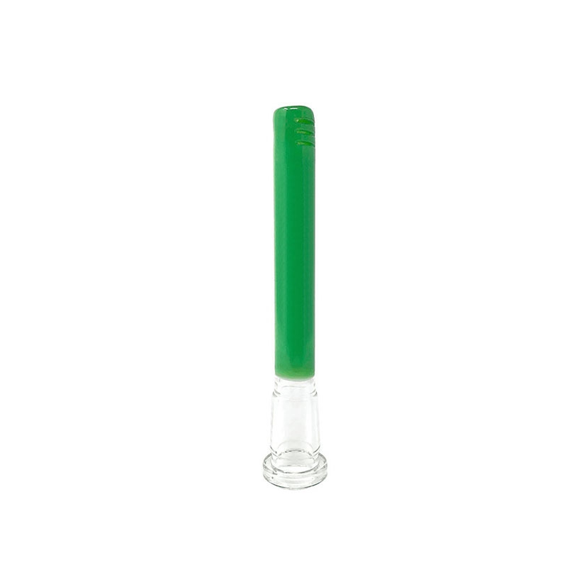 Senaste coola f￤rgglada Pyrex Glass Handgjorda r￶kning Bong Down Stam Portable 14mm Female 18mm Man Filter Bowl Container Waterpipe Hookah Holder Downstem DHL