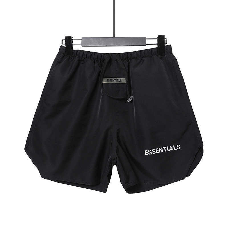 Kleding Sets Nieuwe zomers shorts voor heren reflecterende brief streetwear hiphop snel drogende en ademende katoenen sport shorts W0222