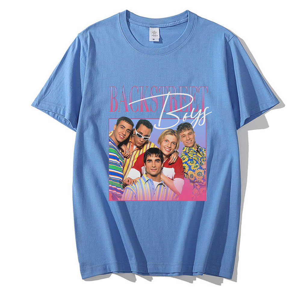 Men's T-Shirts Backstreet Boys T-Shirt Unisex 90s Vintage Tee Shirt Boy Band Mens Womens Throwback Homage T-Shirts Funny Hip Hop Streetwear 022223H