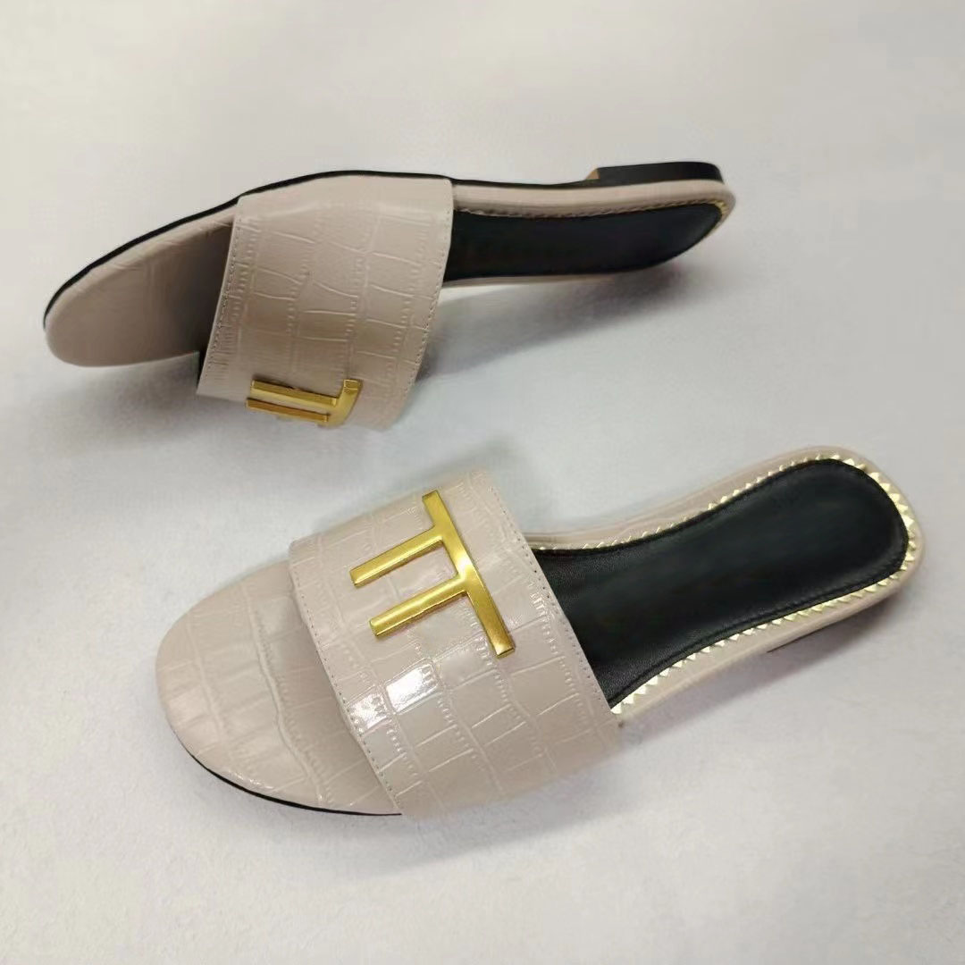 2023 Slipper für Damen, modisch, besticktes Canvas, Designer-Slides, Slip-on-Hausschuhe für Mädchen, mit Canvas überzogene Plateausandalen und Staubbeutel