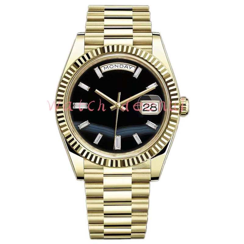 ساعة U1 Watch Men's Automatic Mechanical Watch 40mm 904L من الفولاذ المقاوم للصدأ للسباحة ، تصميم ساعة WRISTHED CLASSION SAPPHIRE WATKIENS BUSINESS MONTRE DE LUXE