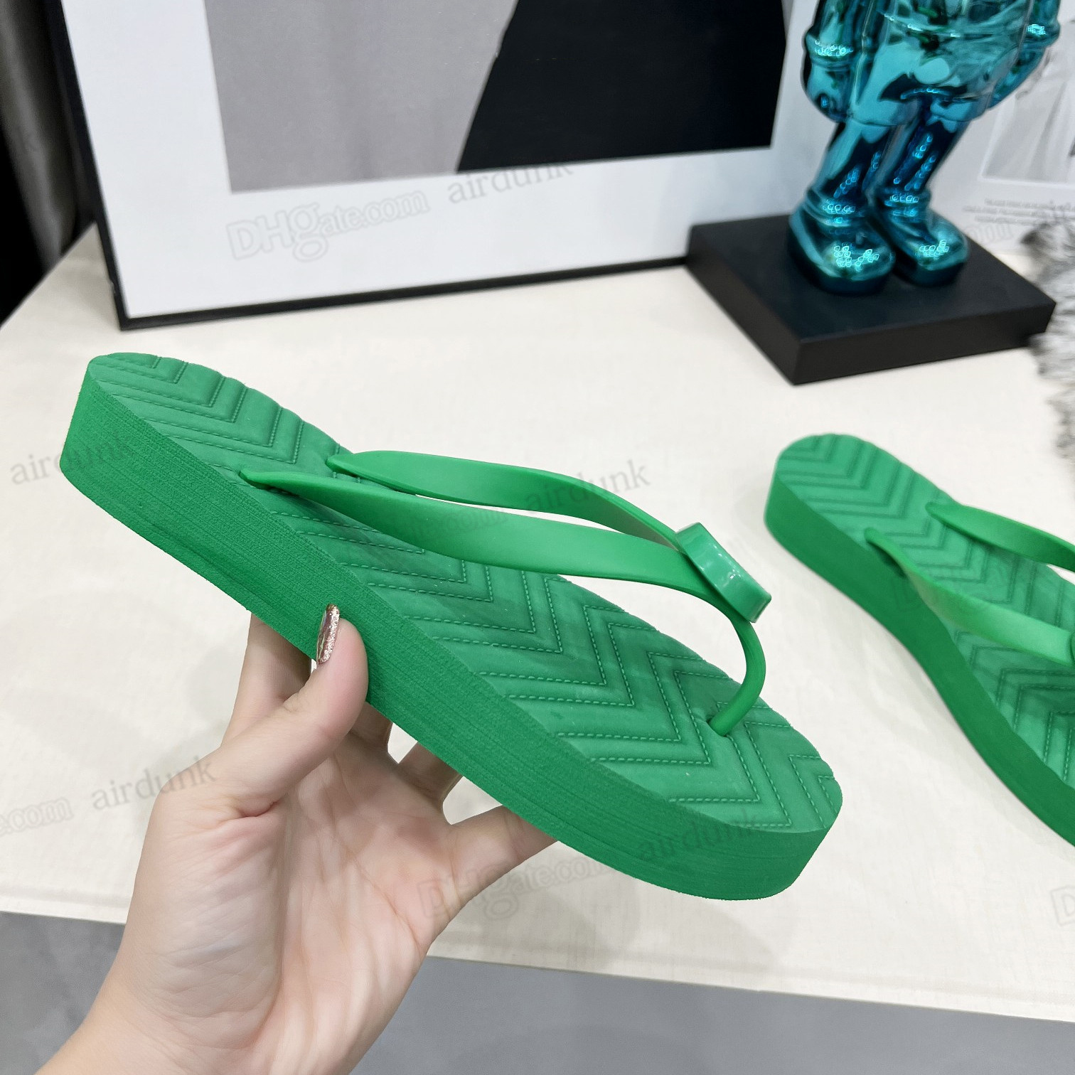 modedesigner dam flip flops enkla ungdomstofflor mockasinskor lämpliga för vår sommar och höst hotell stränder andra ställen storlek 35-42 heta sandaler 2023