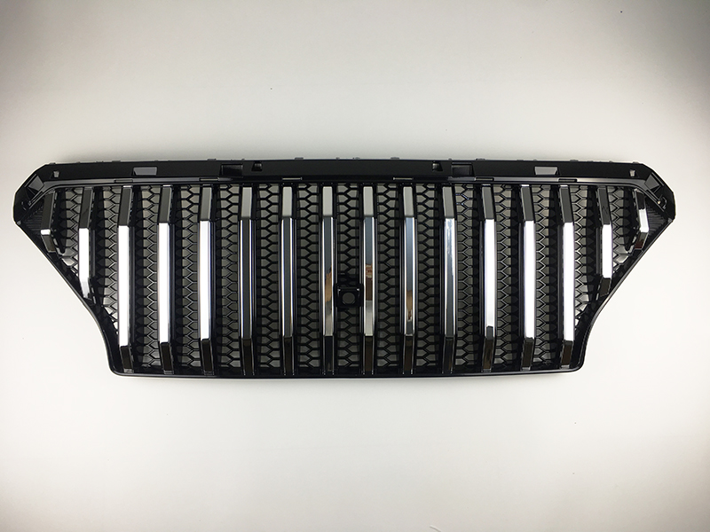 CAR GRILLES Fit for Hyundai new Santa fe 2019-2020 Car racing grille Santa Fe black silver AND grille radiator