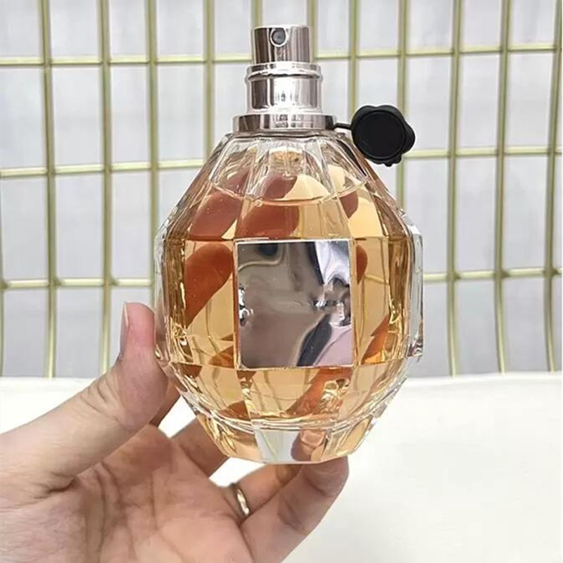 Lüks Marka Çiçek Boom Parfüm 100ml 3.4oz Kadınlar için Eau de Parfum Sprey Uzun Kalıcı Koku Koku Stokta En İyi Kalite Hızlı Gemi