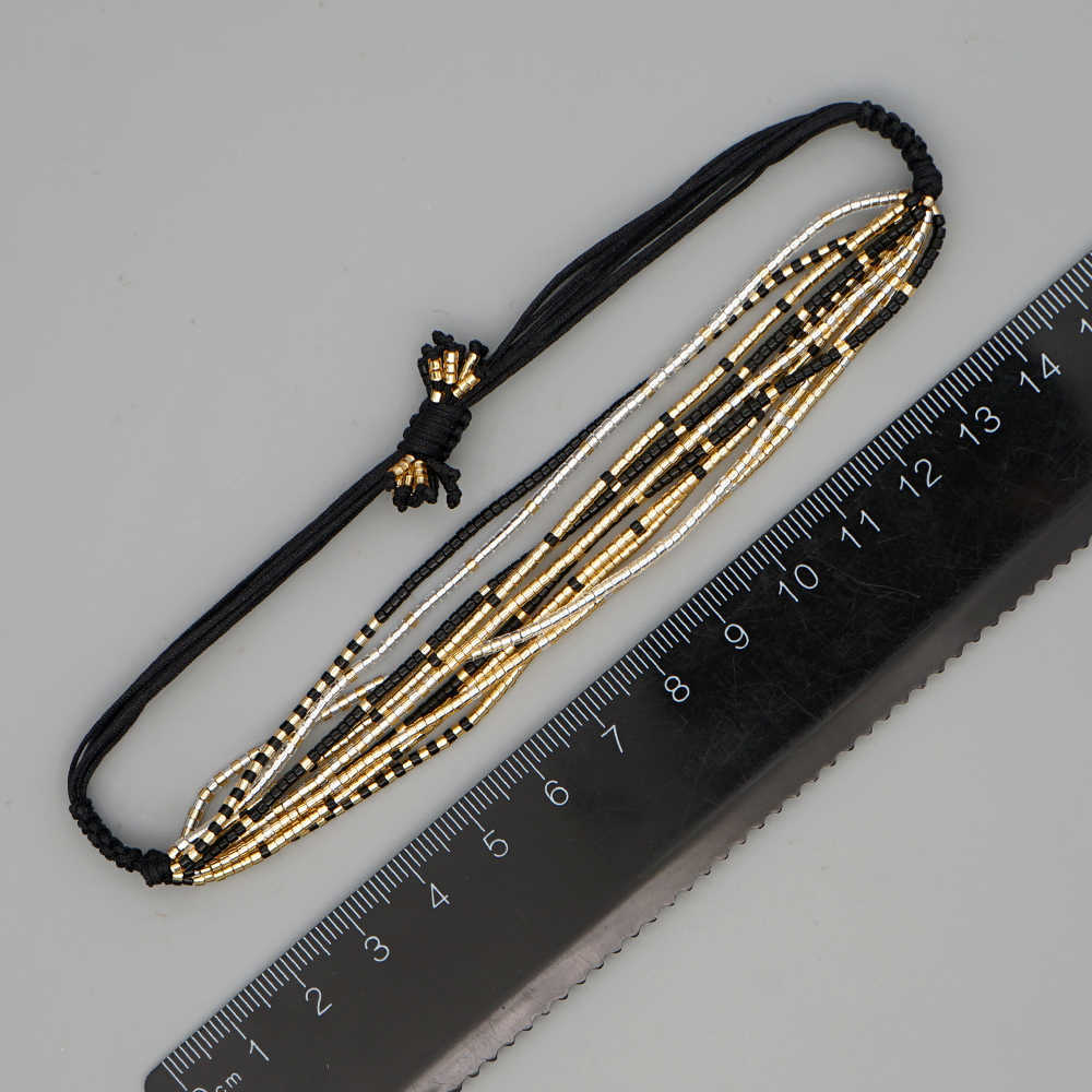 Länkkedja Go2Boho Multilayer Pärledkedja Bangle Vintage Accessories Tassel Armelets Handgjorda smycken för kvinnor Mänpärlor Armband G230222
