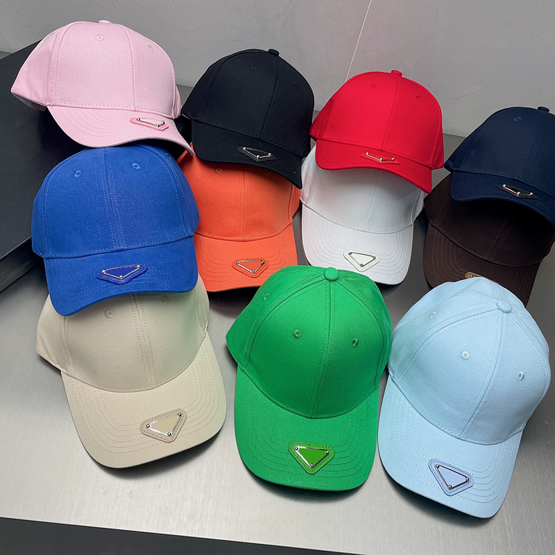 designers letter baseball Luxury fashion cap womens casquette brand Four seasons adjustable fashion sports golf leisure hats Solid color Boston dome Three colors