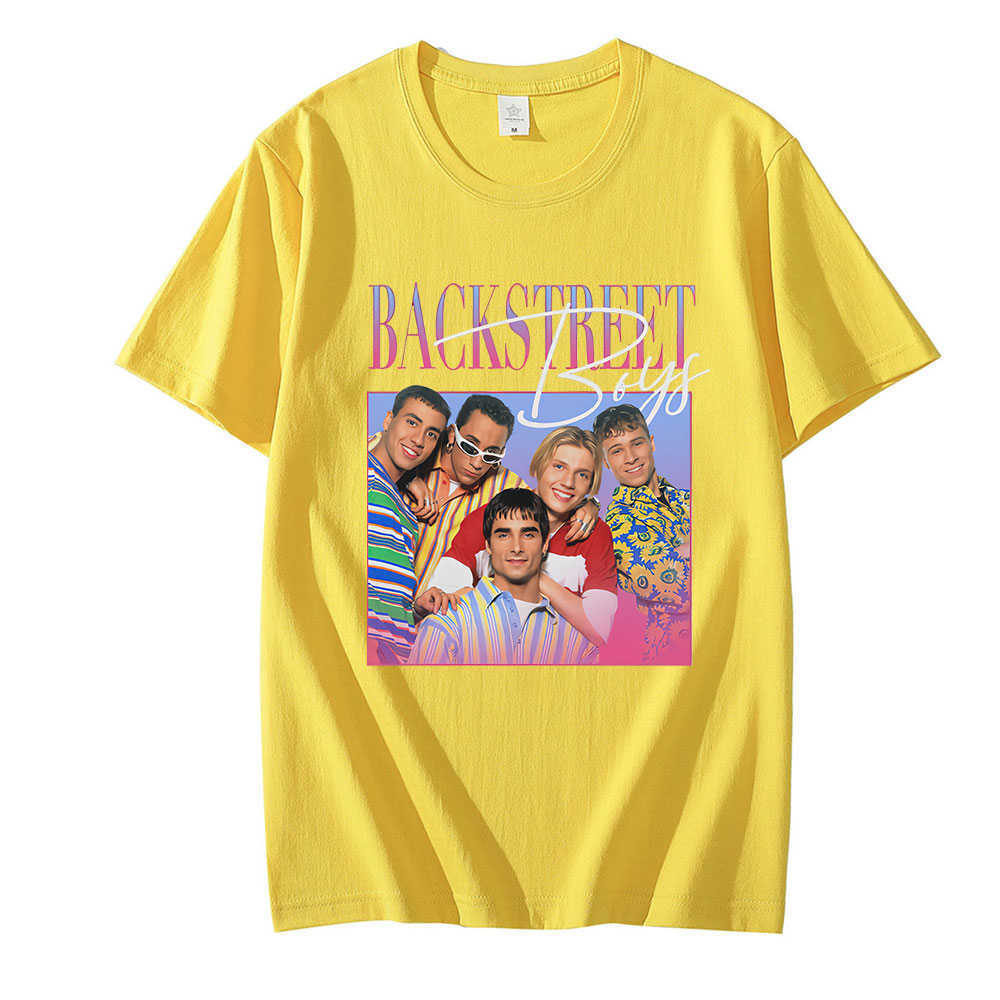 Men's T-Shirts Backstreet Boys T-Shirt Unisex 90s Vintage Tee Shirt Boy Band Mens Womens Throwback Homage T-Shirts Funny Hip Hop Streetwear 022223H