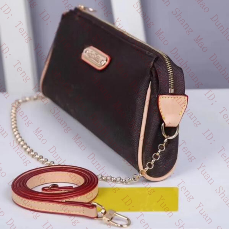 Kadınlar Lüks Tasarımcıları Çanta Omuz Çantası Zinciri Elçi El Çantaları Kahverengi Çiçek Deri Crossbody Batquet Alışveriş Düğün Kadınları Çantalar Kart Tutucu Çanta