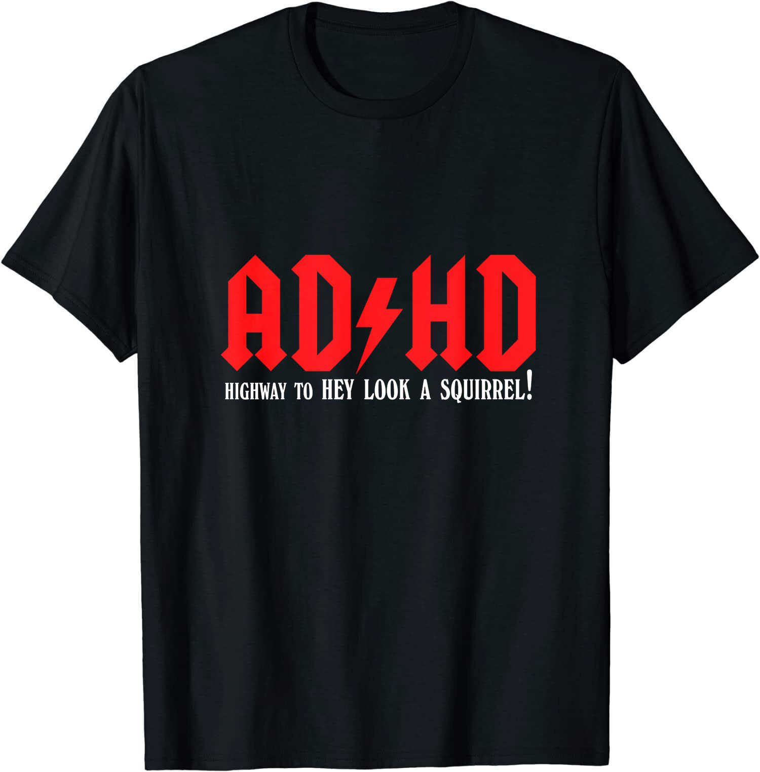 Camisetas masculinas ADHD Highway para hey Look camise