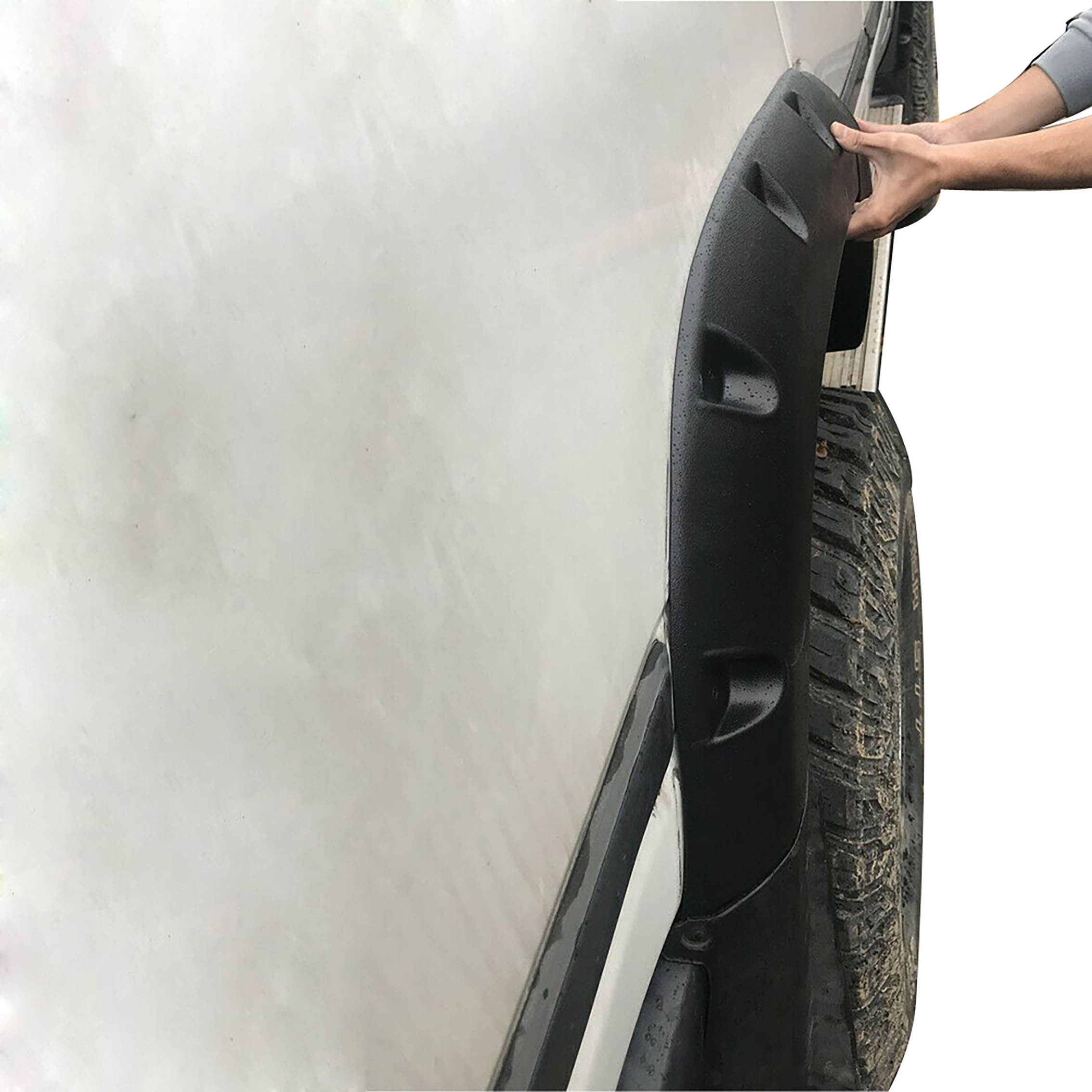 Fender Flares Passaruota Accessori parafango Parafango Land Cruiser Prado Lc80 Fj80 1990 -1998 Landcruiser Serie 80 Nero