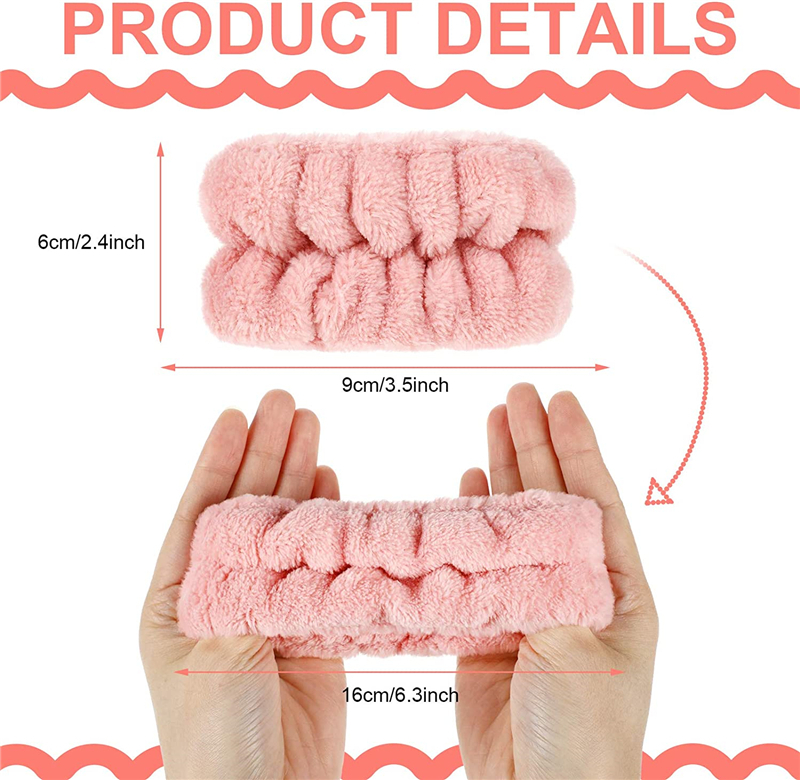 새로운 손목 스파 워시 밴드 마이크로 화이버 손목 워시 타올 밴드 손목 밴드 Scrunchies for Washing Face 흡수성 손목 스웨트 밴드 여성용 액체 흘리기 방지