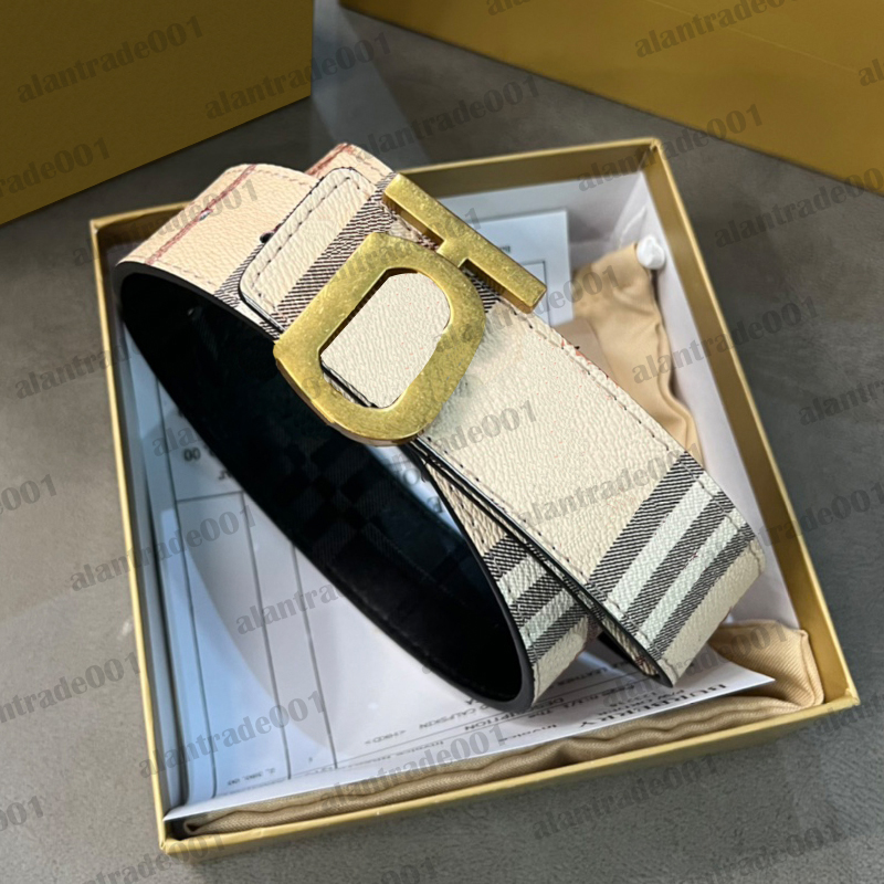 Ceinture de concepteur hommes ceinture de ceinture de ceinture en cuir r￩el CEINTURE R￉VERSIBLE CONDUCTIVE Big Lettre lisse boucle bronze argent noir couleur 3,8 cm de largeur