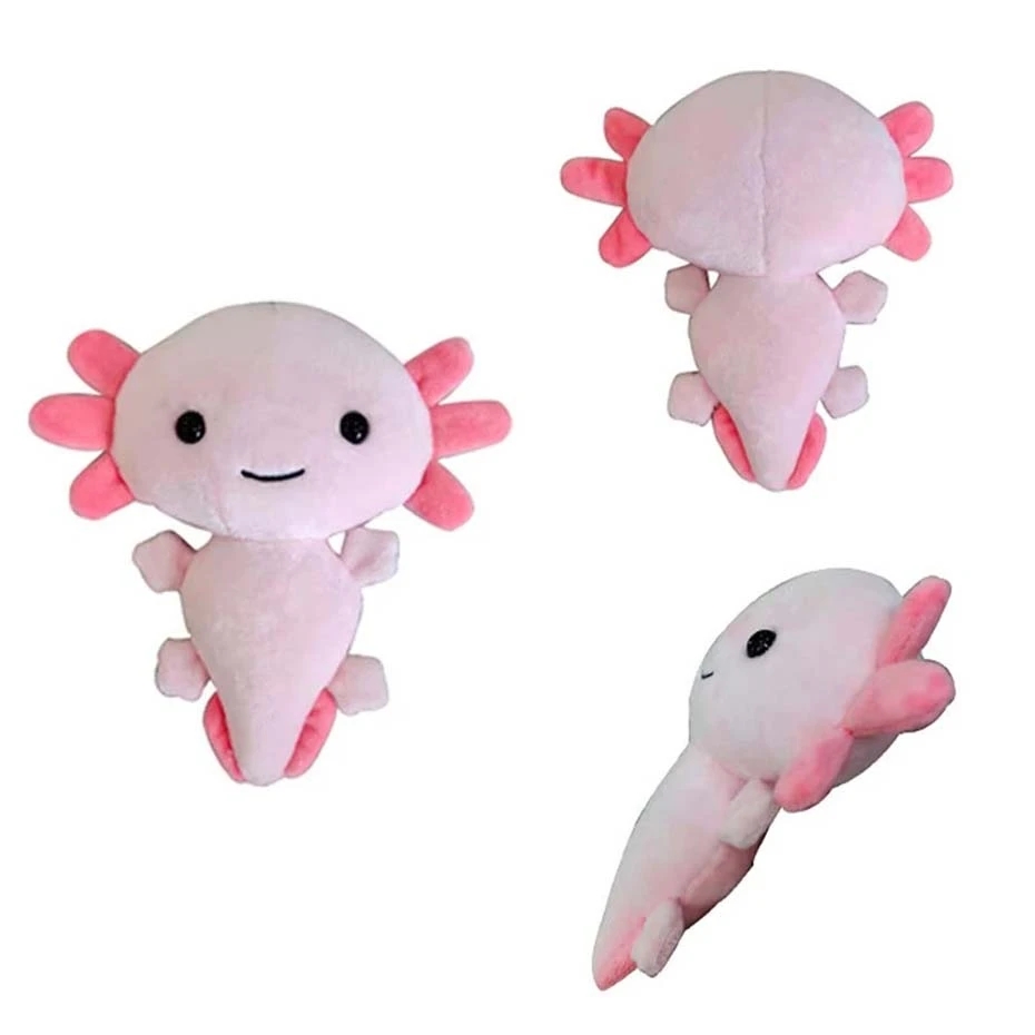 Axolotl pluche speelgoed kawaii dier axolotl plushies figuur poppen speelgoed cartoon axolotl gevulde poppencadeaus voor kinderen meisjes kussen speelgoed lt0031