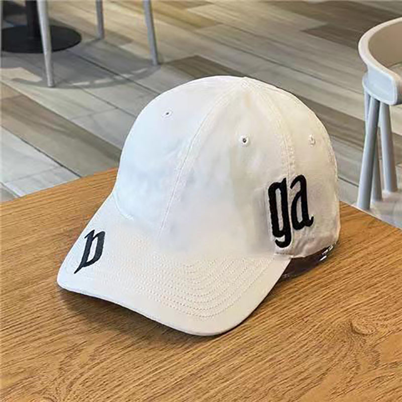 Designer baseball cap hoge kwaliteit brief geborduurd katoen sport zonnebrandcrème hoed goed mooi