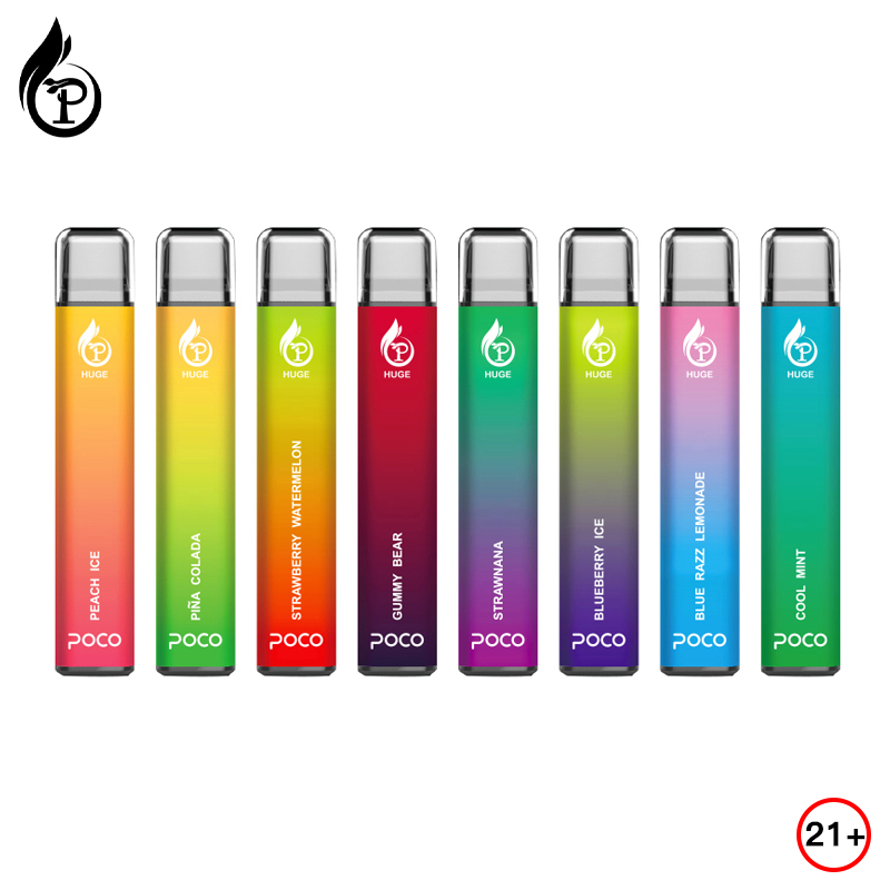 Spanienlager für EU Original E Cigarette Poco Riesige Einwegvape -Vape -15 -ml -Pod 5000 Puffs 650 mAh Mesh Spule wiederaufladbare Disposbale -Vapes