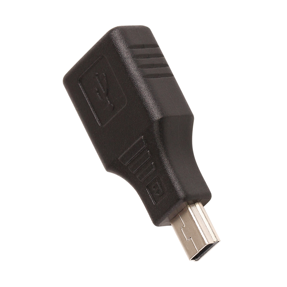 ZJT34 عالي الجودة USB OTG موصل محول 5PIN MINI USB ذكر إلى USB-A أنثى F/M تغيير محول USB محول USB