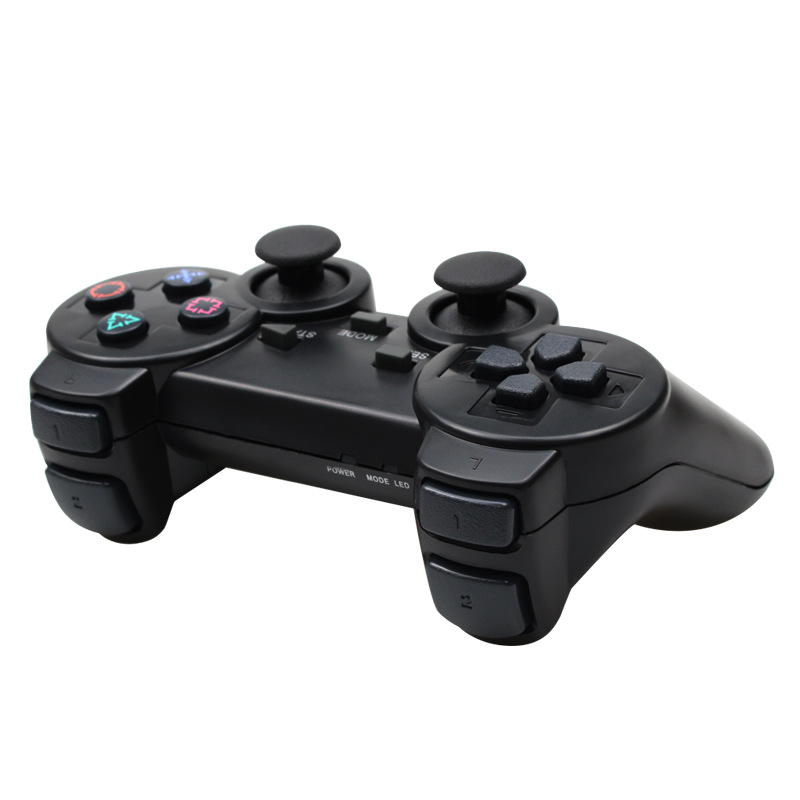 Transparent Color Wireless Gamepad Controller f￶r PS2 2.4G vibrationskontrol f￶r PS 2 joystick