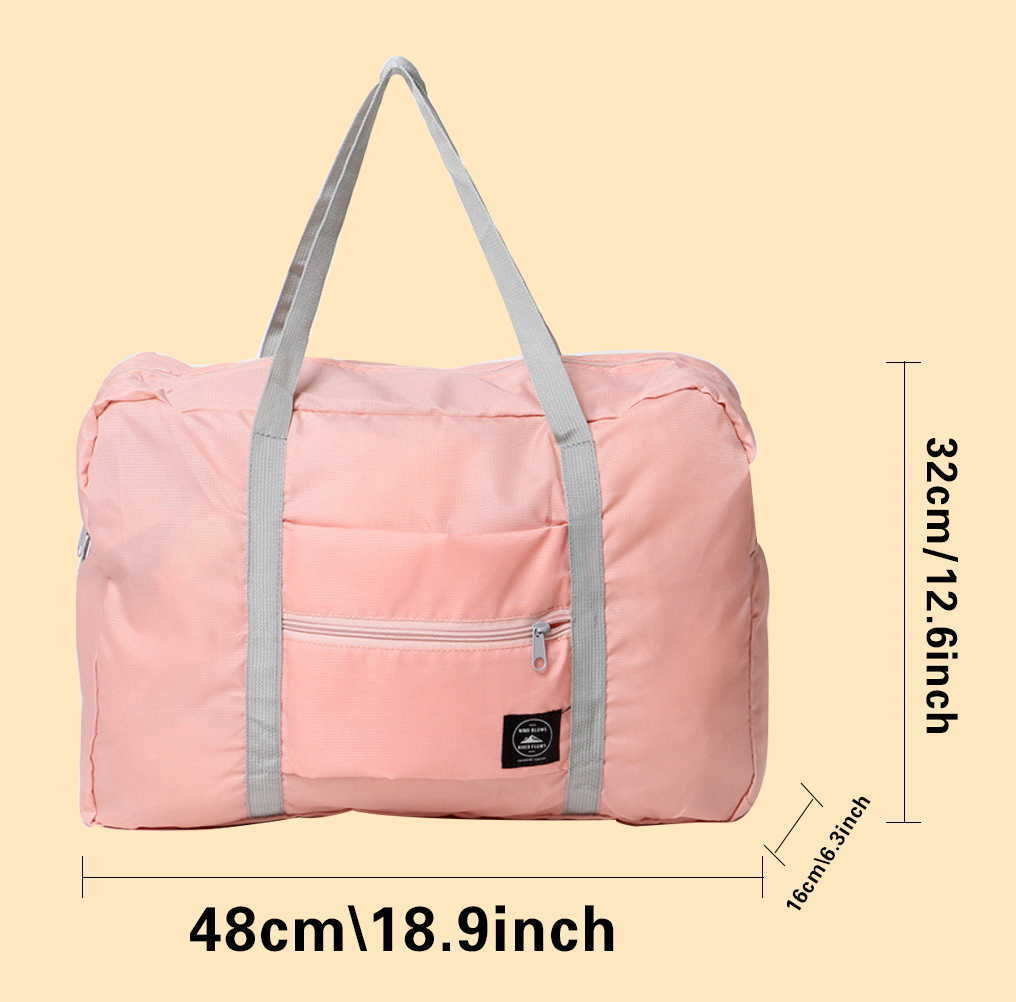 Duffel Bags 2022 New Nylon Foldable Travel Bags Unisex Large Capacity Luggage Bag Women Portable Waterproof Handbags Men Travel Accessories 230223