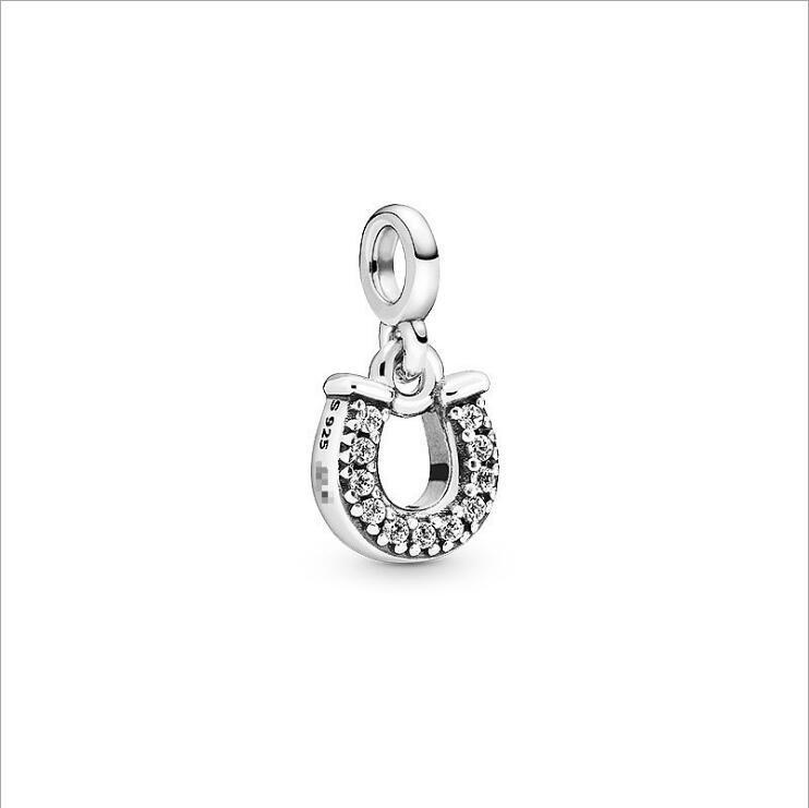 925 Livres Argent Nouvelle Mode Charme Série Cravate Bracelet Pendentif Accessoires Mignon Cactus Été Soleil Pendentif