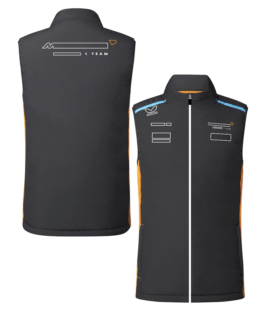 2024 Nouveau F1 Racing Gilet Veste Formule 1 Hommes et Femmes Veste Sans Manches Moto Cyclisme Chaud Coupe-Vent Gilet Maillot Maillot