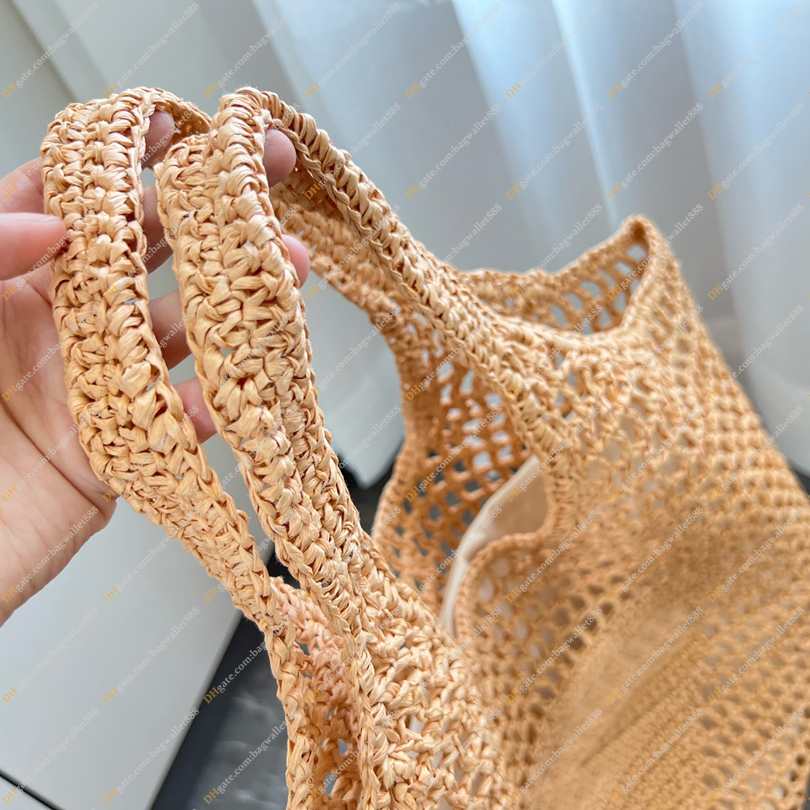 Plażowa torba trójkąta pusta słomka torebka letnia moda Raffii sznurka Zakupy Kobiety portfel szydełka torby na ramię