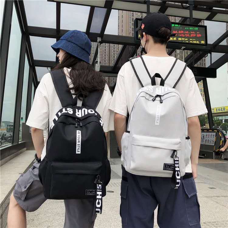 Spring new backpack Fashion Accessories large-capacity computer bag college students trend junior high school backpack