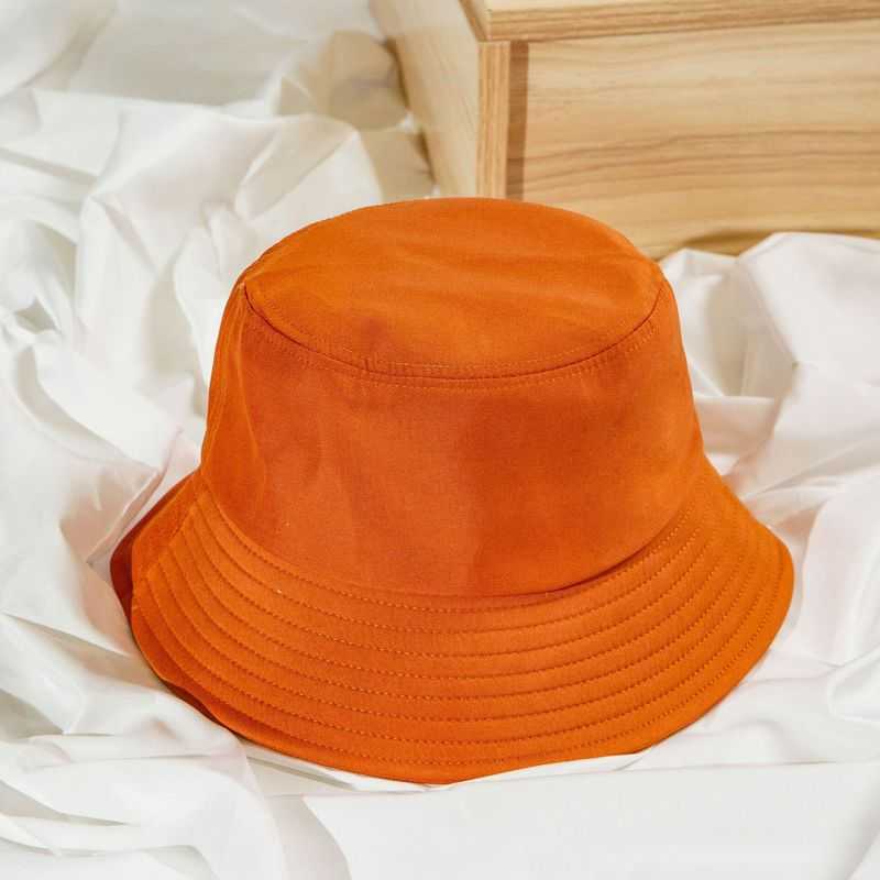 Breda randen hattar unisex bomull hink hattar kvinnor sommar solskyddsmedel panama hatt män ren färg sunbonnet fedoras utomhus fiskare hatt strand cap g230224