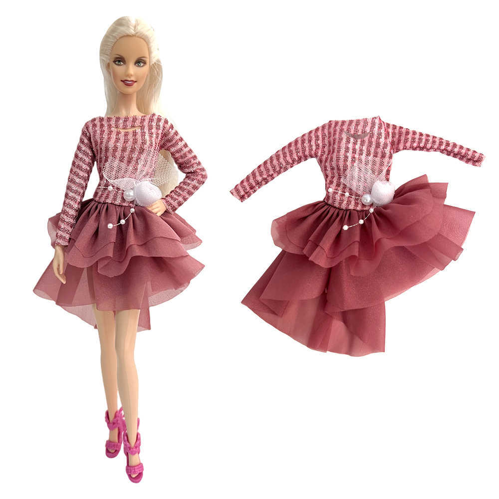 6шт оптовая модная юбка для 18 -дюймовой кукол одежда для одежды повседневная одежда для рубашки пластинки кукольный дом аксессуары для девушек одежда одежда