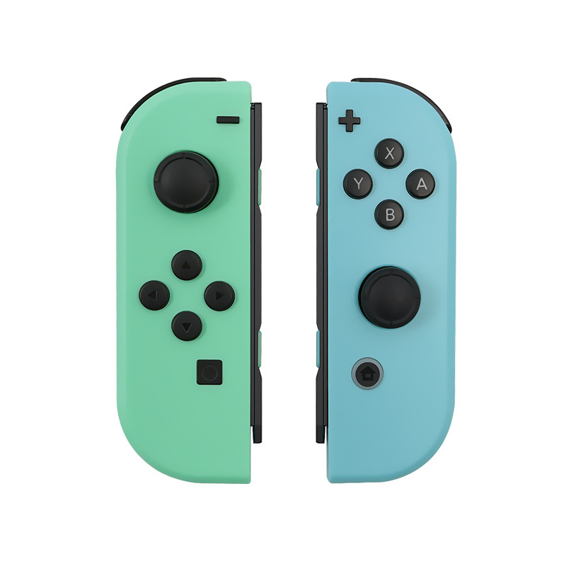 Anahtar Konsolu / NS Anahtarı Gamepads Kontrolörleri Joystick / Perakende Kutulu Nintendo Game Joy-Con için 8 Renkler Kablosuz Bluetooth Gamepad Denetleyicisi DHL Hızlı