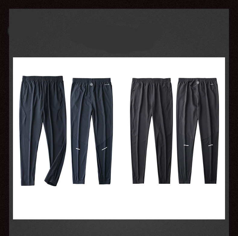 LL Мужские длинные штаны для бега, спортивная одежда для йоги, быстросохнущие спортивные штаны с карманами для спортзала, мужские повседневные штаны с эластичной талией для фитнеса L0562