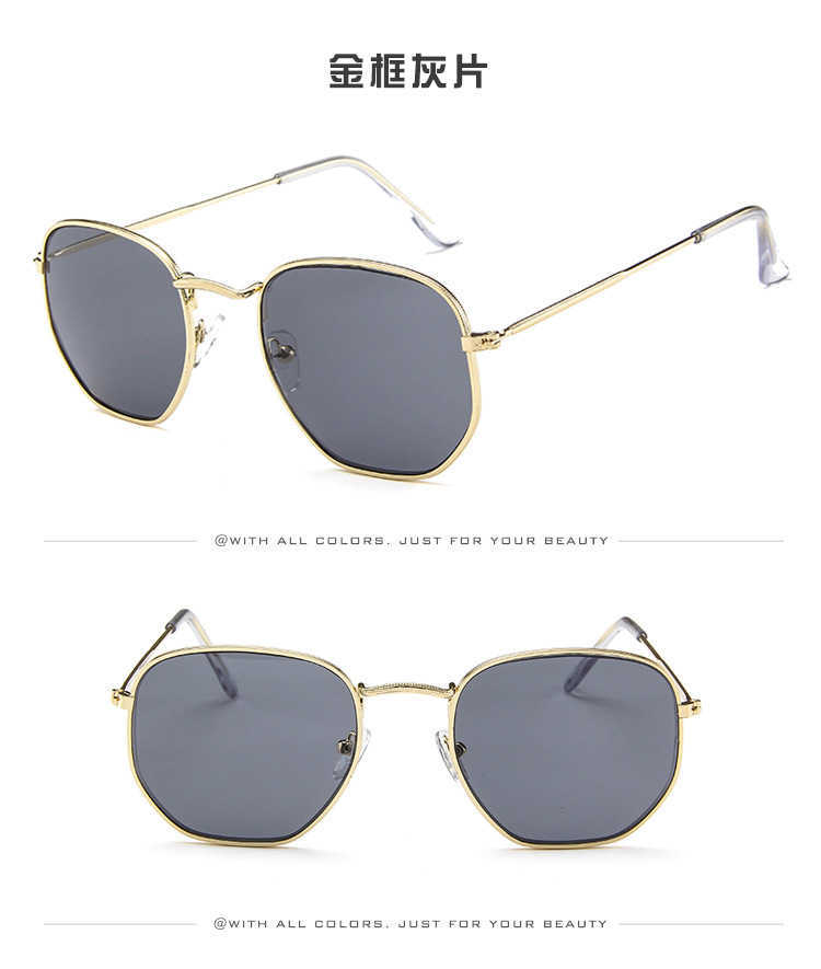 Sunglasses Classic Female Round Sunglasses Brand Designer Small Oval Frame Alloy Mirror Metal Sun Glasses Vintage Oculos Gafas De Sol UV400 G230225