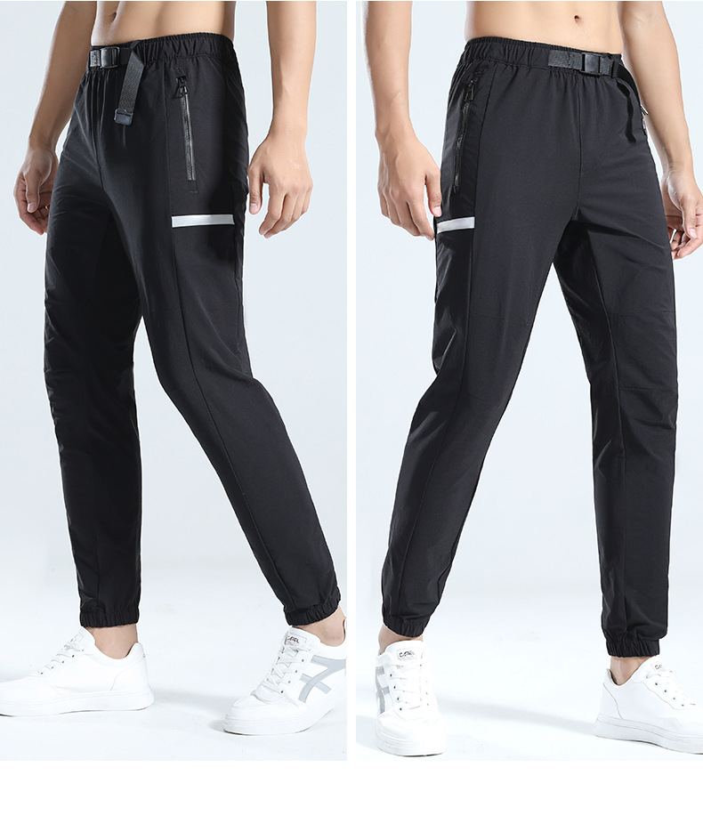 LL Men Jogger Long Pants Sport Yoga Outfit Quick Dry Gym Pockets Sweatpants Trousers Men