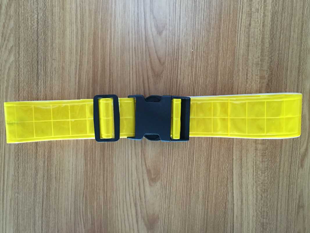 4x35cm Segurança refletor fita tira a alça de braçadeira de braço leve refletivo para corrida noturna