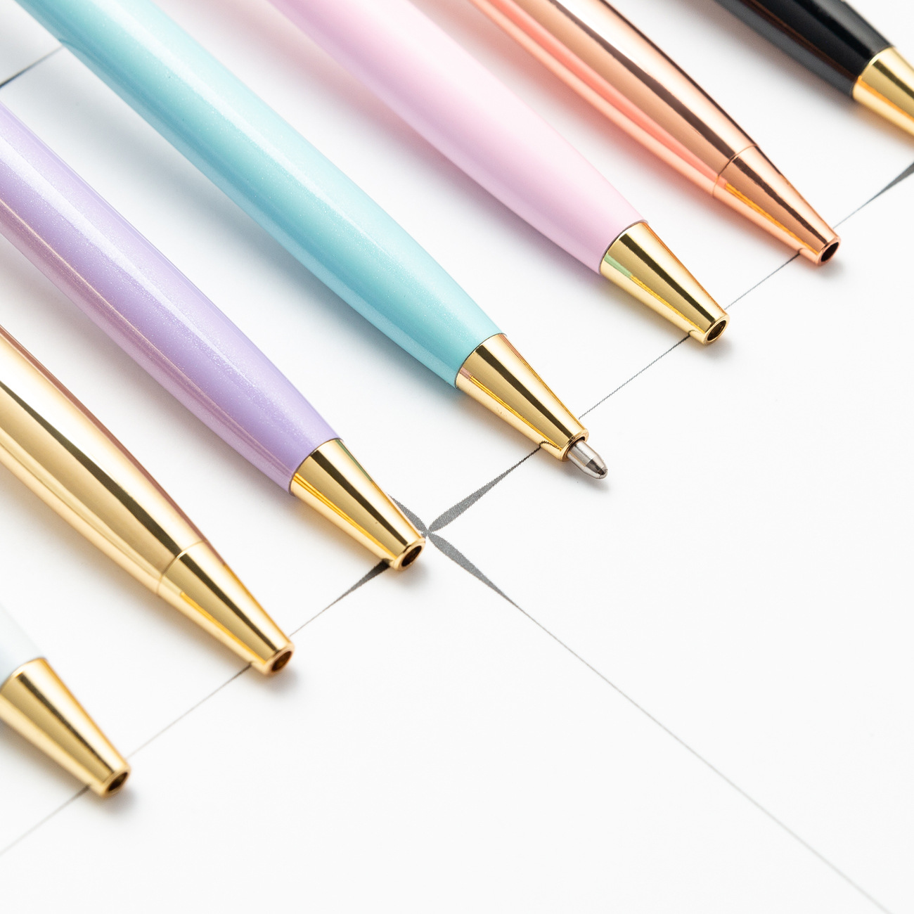 Lucky Clover Advertising Signature Metal Pen Creative Ballpoint Pen Student Teacher Wedding Office School Writing Supplies Pen