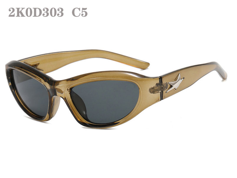 Zonnebril voor mannen Vrouwen Vintage Luxe heren Sunglass Man Fashion Sunglases Woman Retro Sun Glazen UV 400 nieuwe stijl Unisex Designer Sunglasses 2K0D303